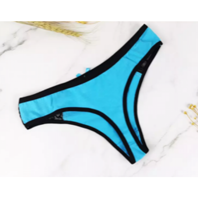 String femme coton coloré 