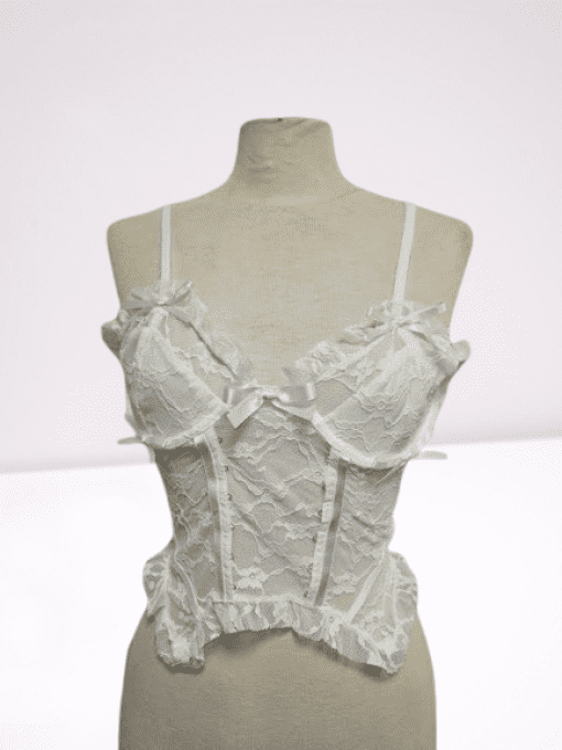 Corset dentelle Mariée.