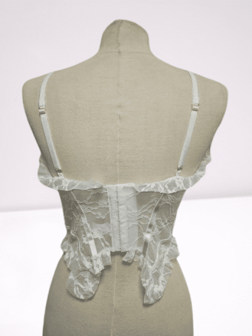 Corset dentelle Mariée.