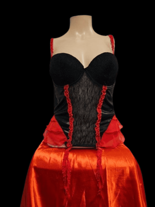 Guêpière occasion en dentelle.