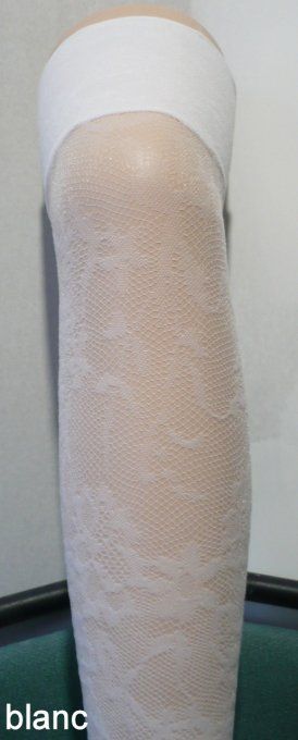 Bas blanc mariage Chantal Thomass