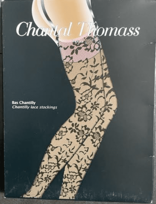 Bas blanc mariage Chantal Thomass