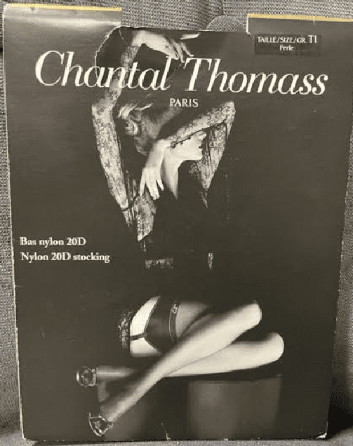 Bas noir Chantal Thomass