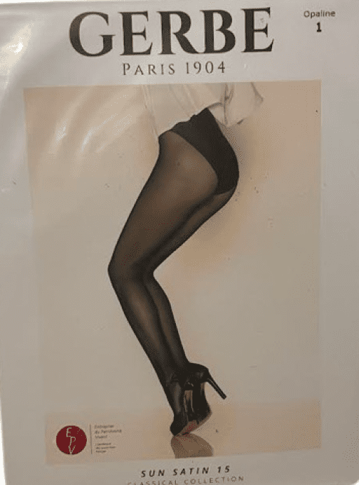 Collant nylon de luxe opaline de la marque GERBE