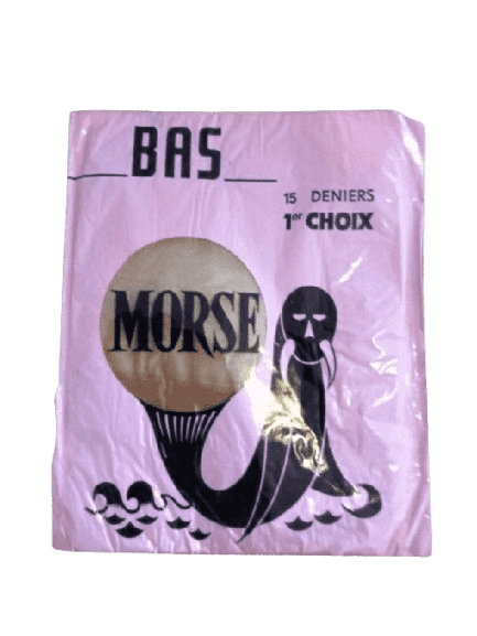 Bas vintage 15 deniers 1900