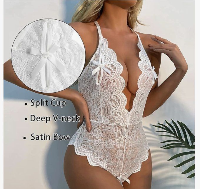 Lingerie sexy Body grande taille