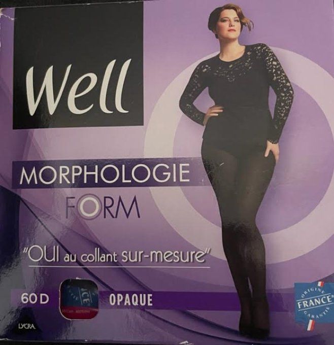 Collant grande taille.