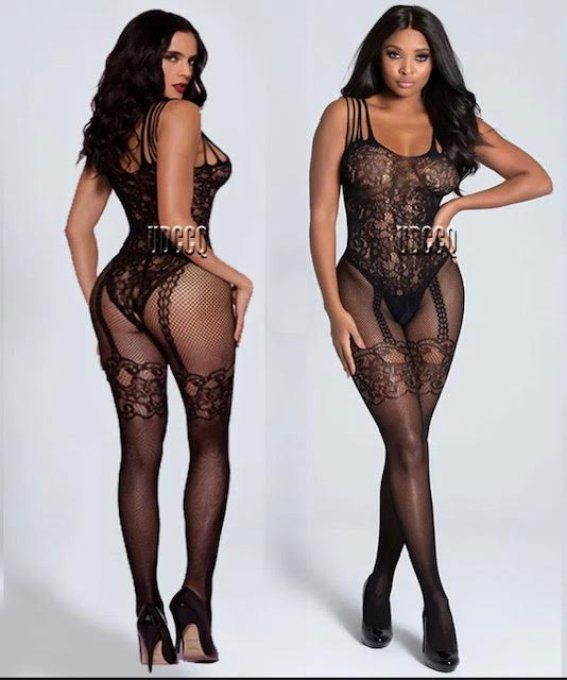 Collant grande taille ouvert