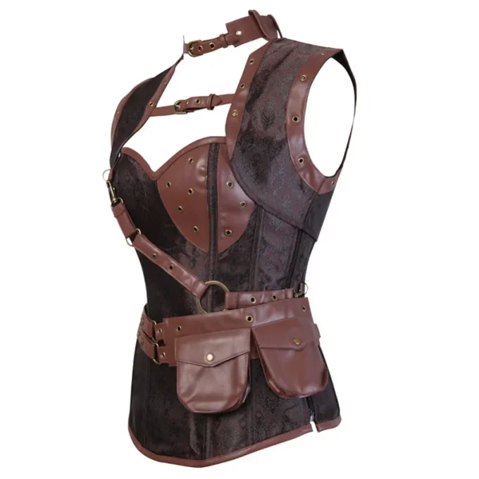 Corset Viking Gothique pour Femme.