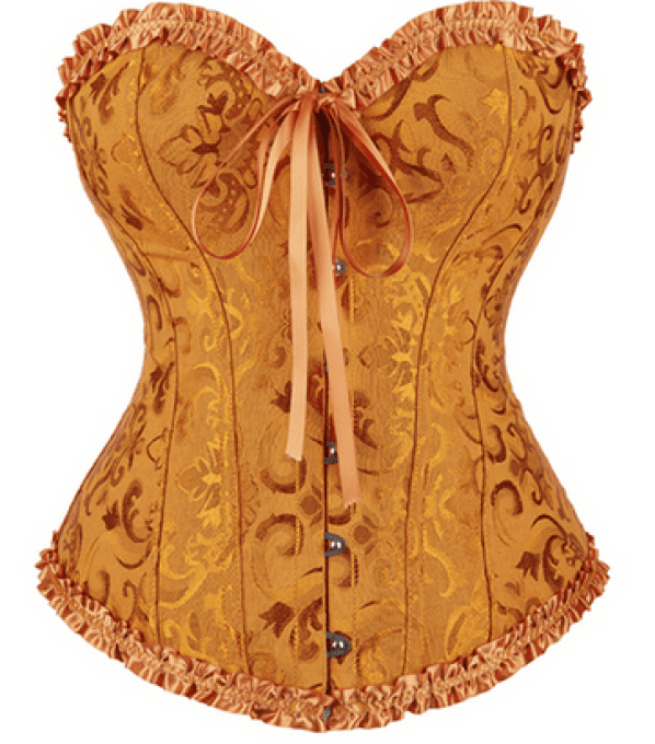 Corset baroque grande taille