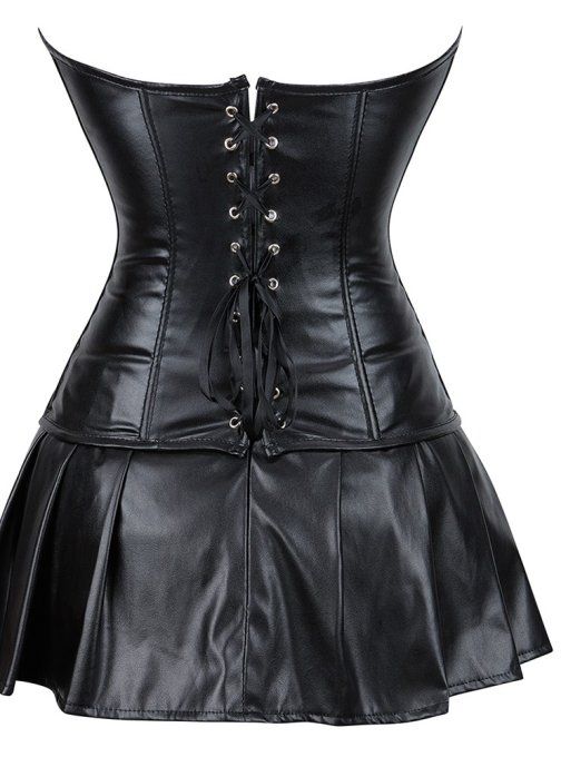 Corset Simili cuir grande taille