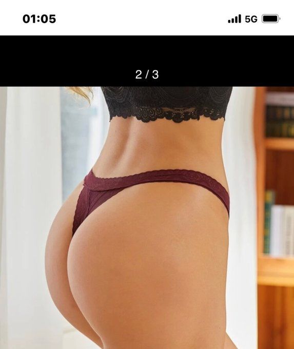 String femme coton Grande taille