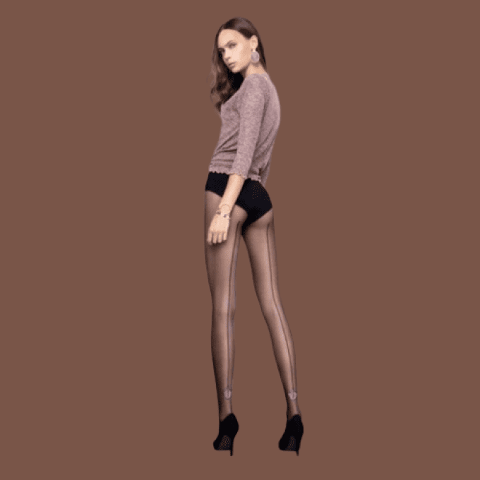 Collants grande taille couture.
