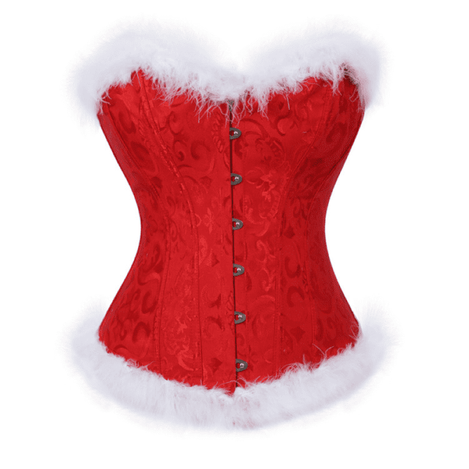 Corset noël grande taille.  