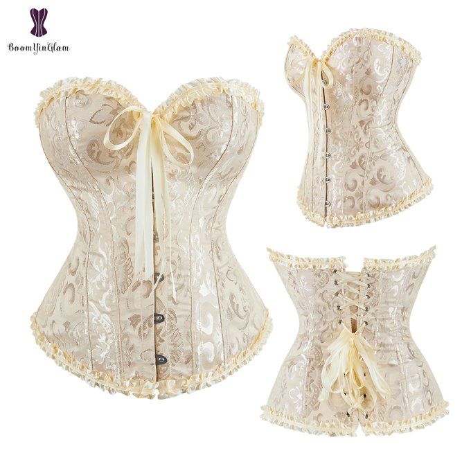 Corset baroque grande taille