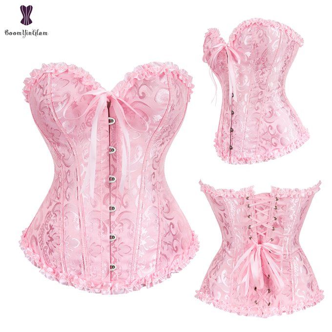 Corset baroque grande taille