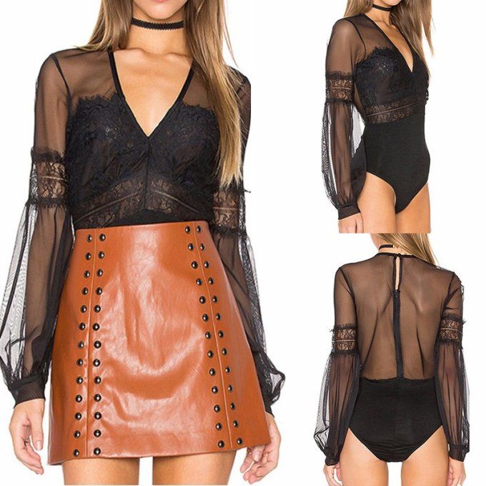 Body femme dentelle.
