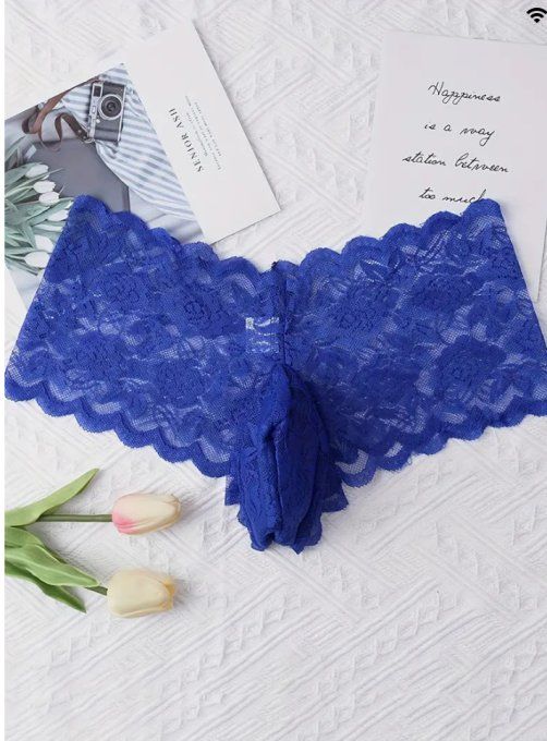 slip homme dentelle grande taille.