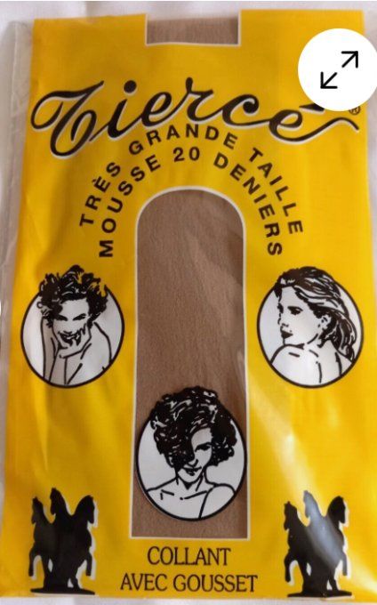 Collant vintage Tierce très grande taille
