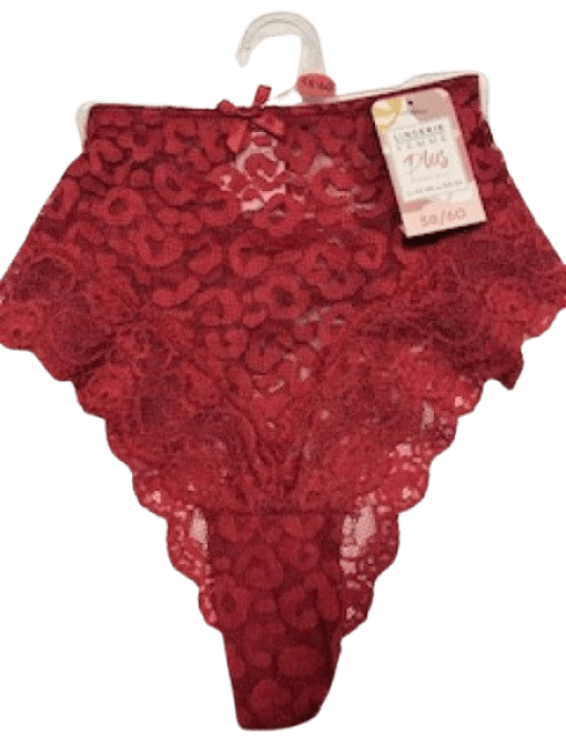 Lingerie femme Tanga grande taille 58/60