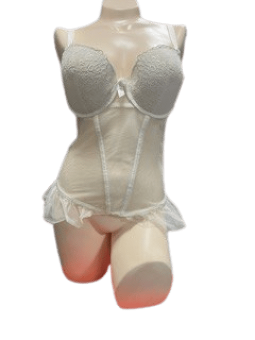 Guêpière mariée grande taille 