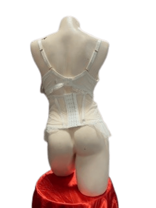 Guêpière mariée grande taille 
