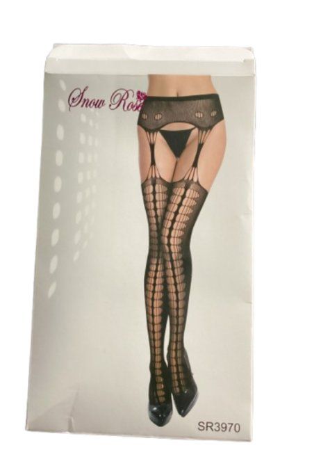 Collant femme ouvert grande taille Gothique