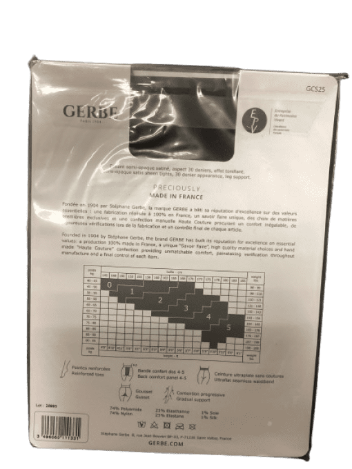 Collant gerbe marine 