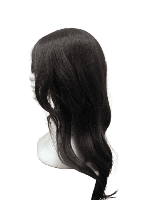 Perruque châtain foncé 
