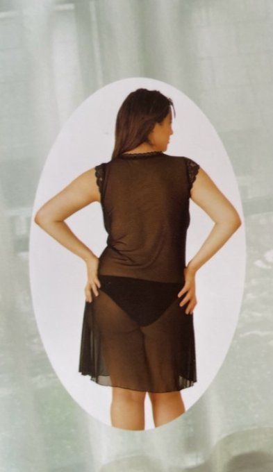 Nuisette femme transparente 