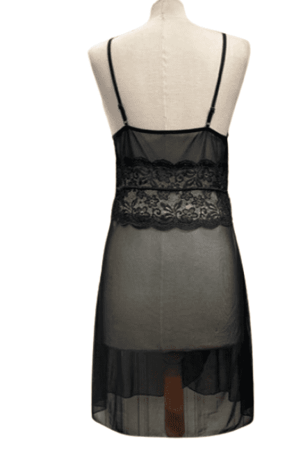 Nuisette transparente grande taille.