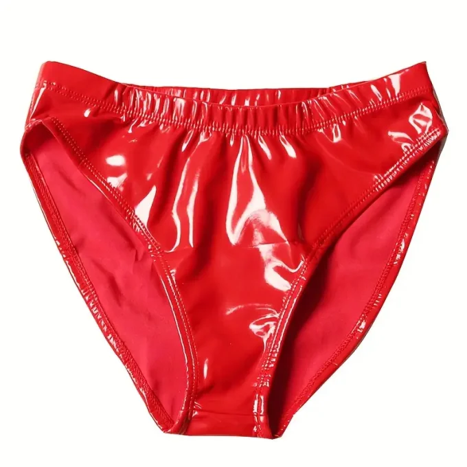 Tanga femme sexy vinyle 