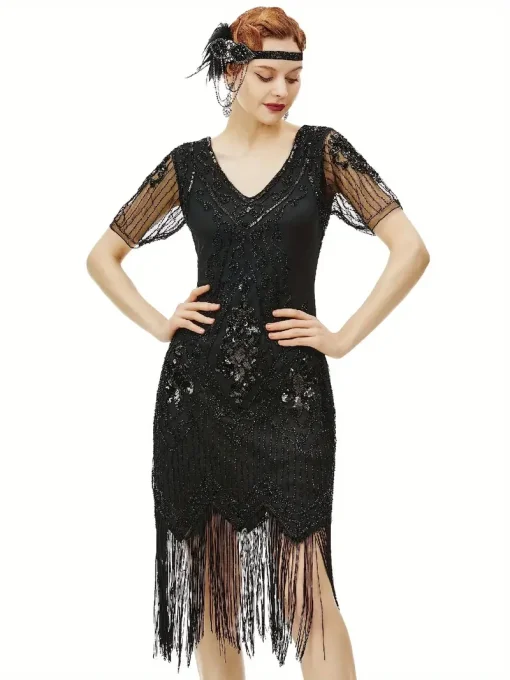 Robe Charleston grande taille
