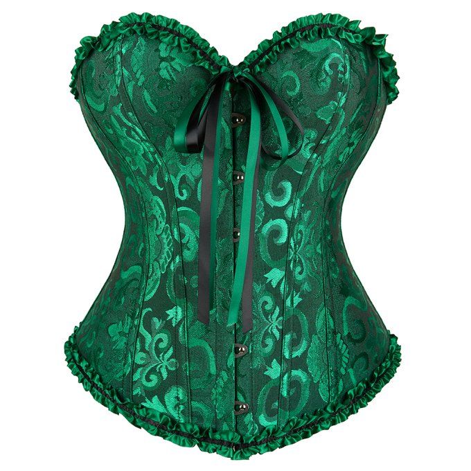 Corset baroque grande taille