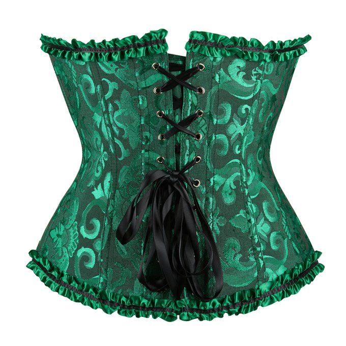 Corset baroque grande taille