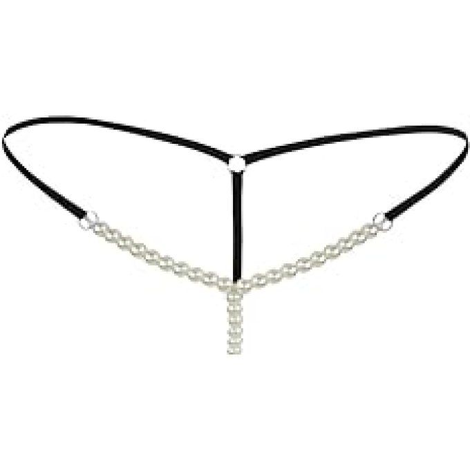 String perlé grande taille.
