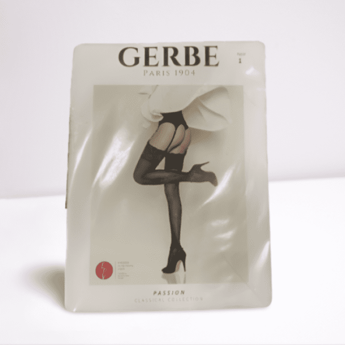  Bas nylon noir de luxe GERBE